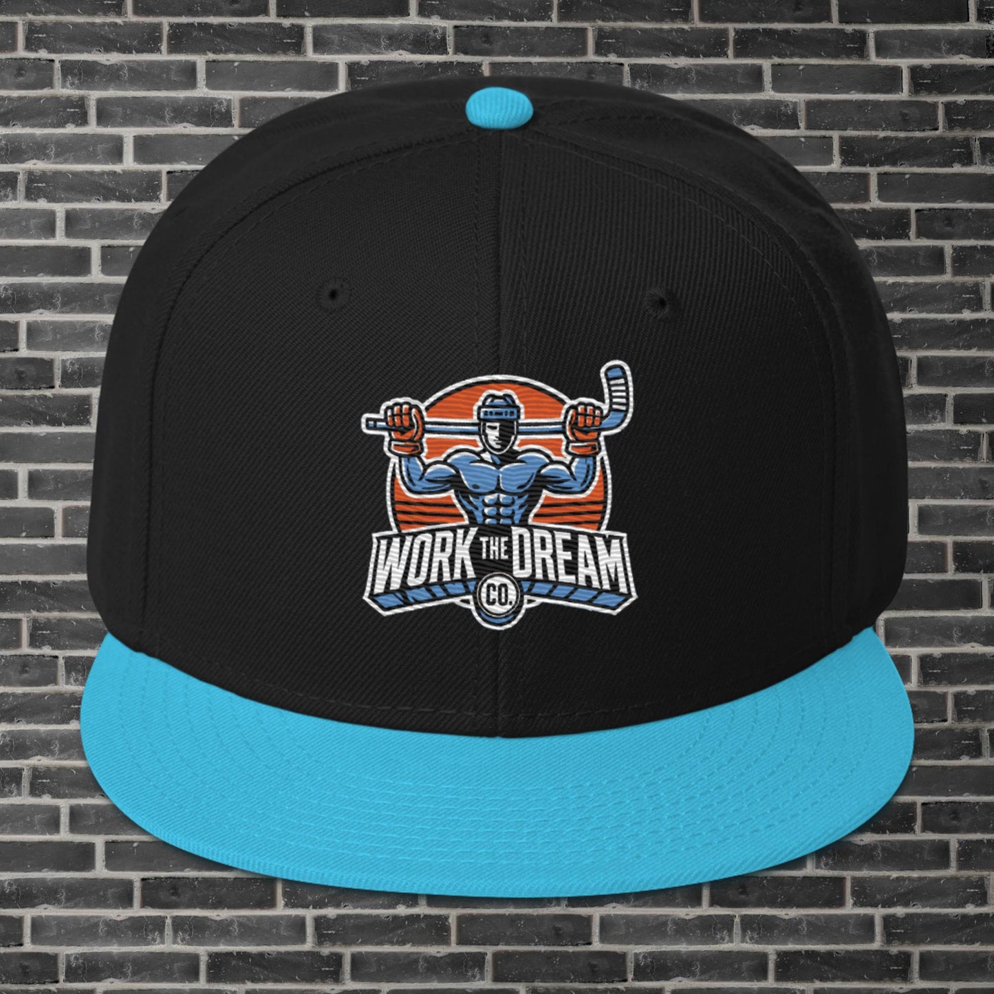 WTD Hockey Throwback Snapback Hat