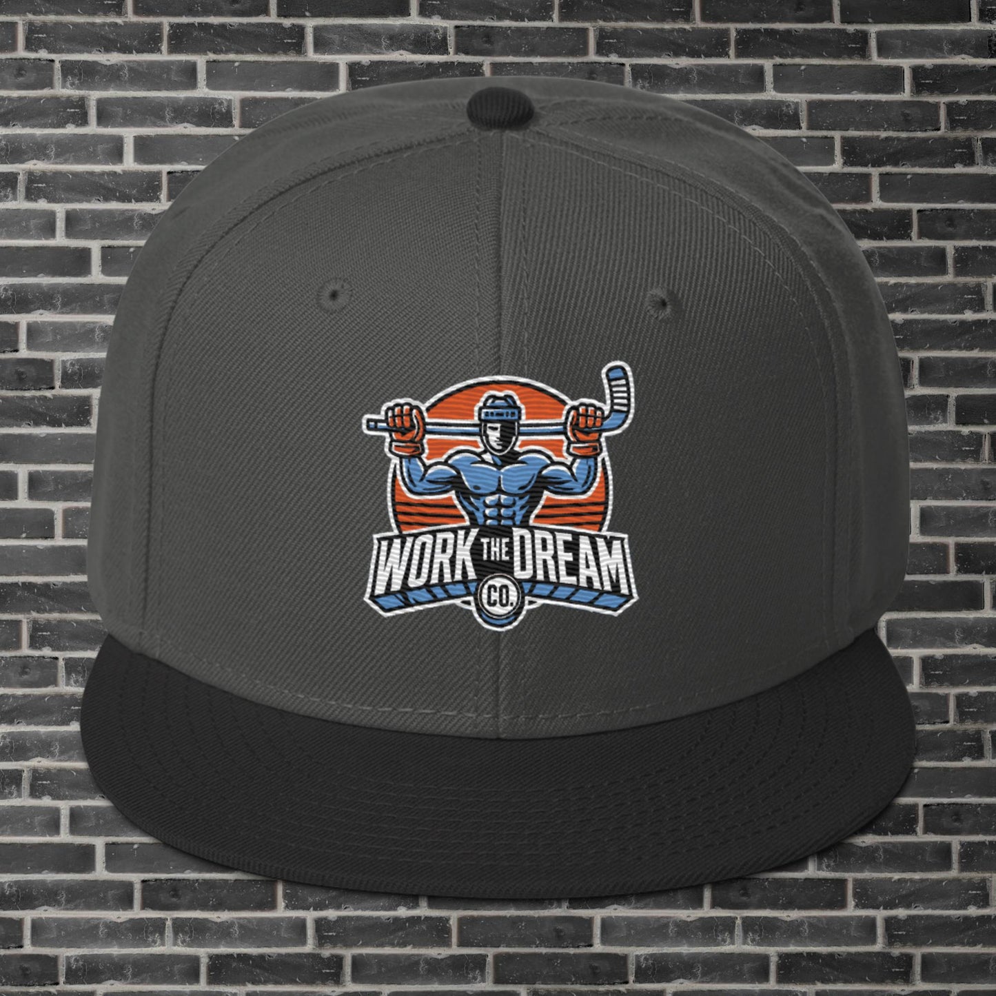 WTD Hockey Throwback Snapback Hat