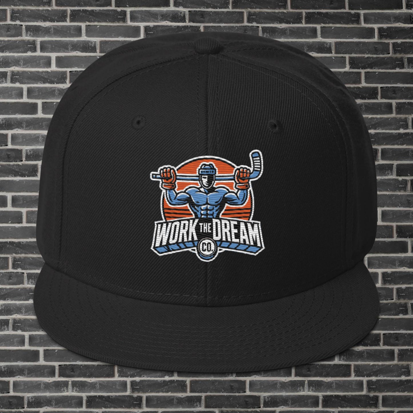 WTD Hockey Throwback Snapback Hat