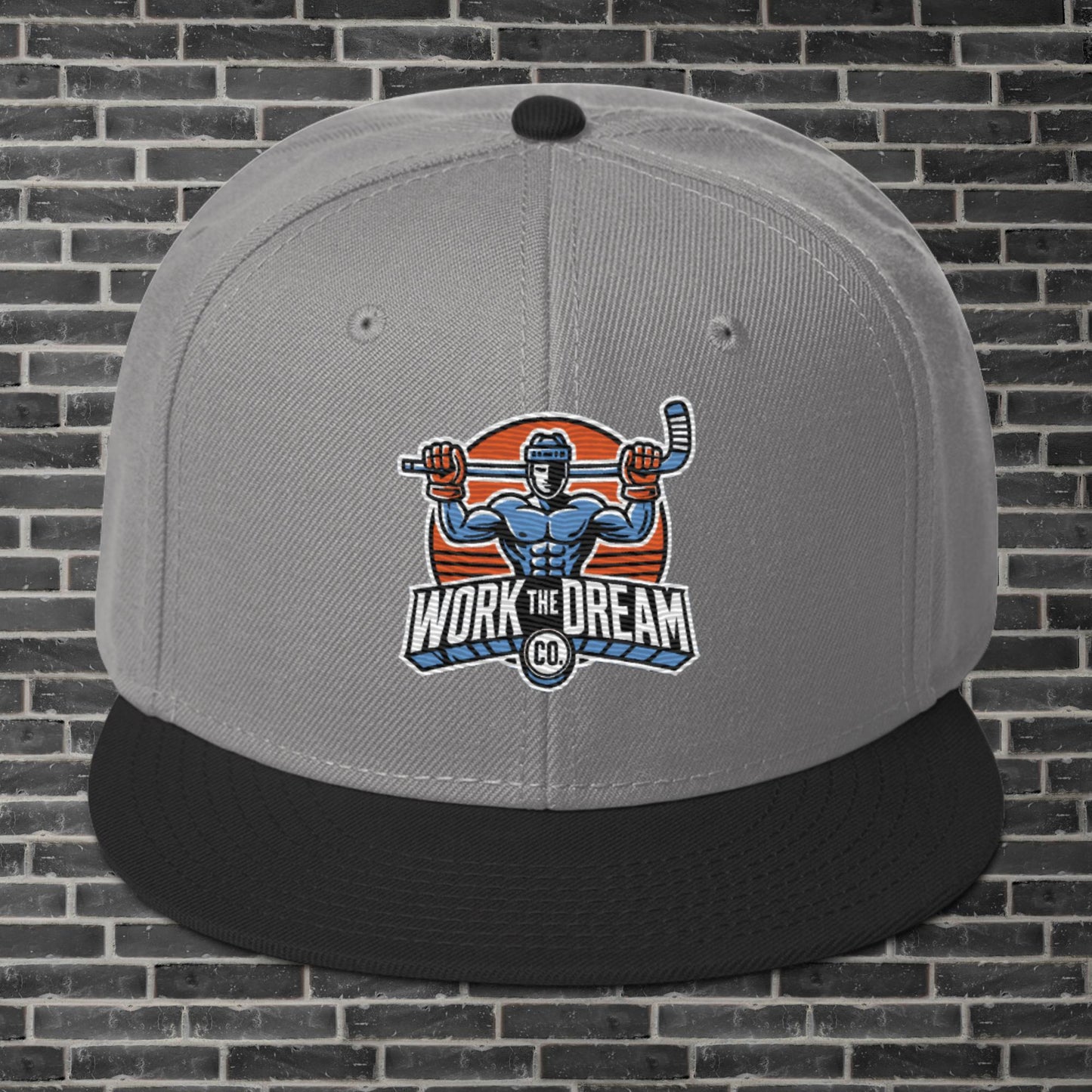 WTD Hockey Throwback Snapback Hat