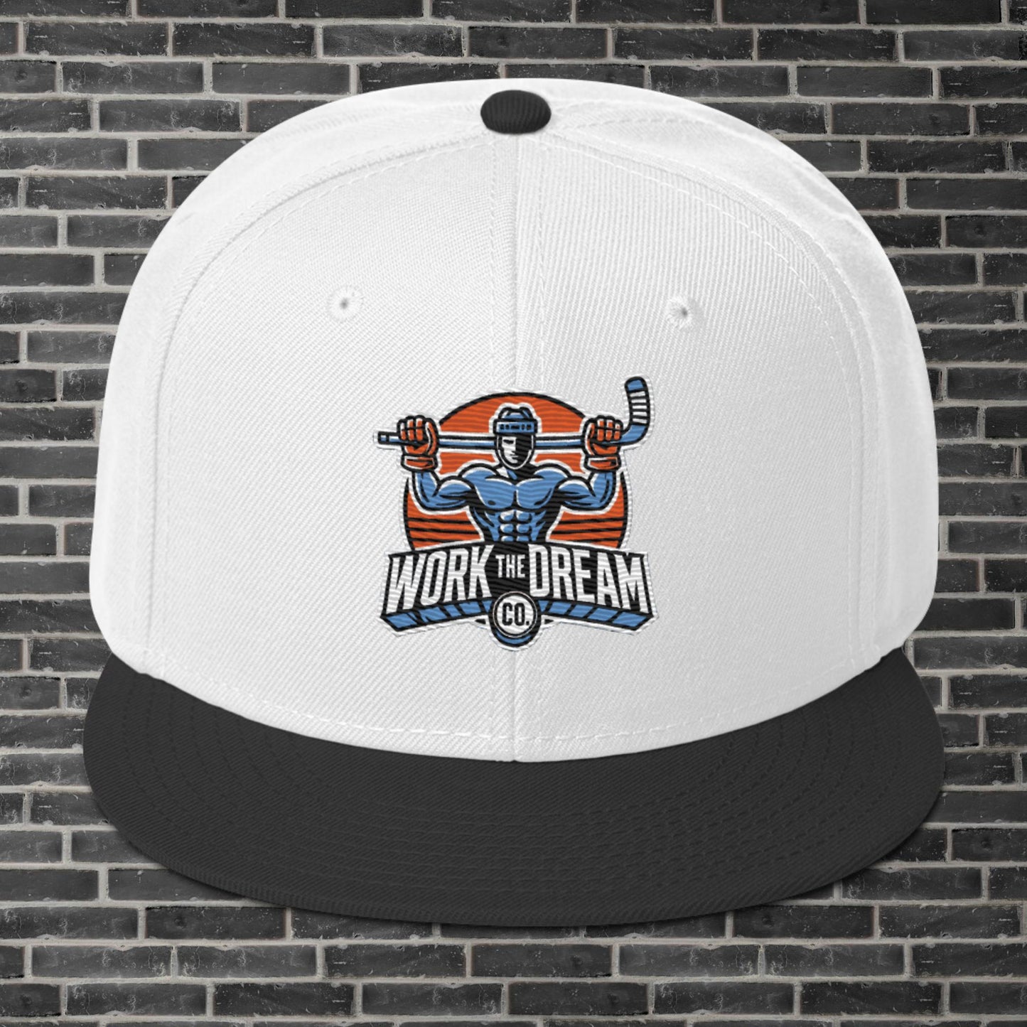 WTD Hockey Throwback Snapback Hat