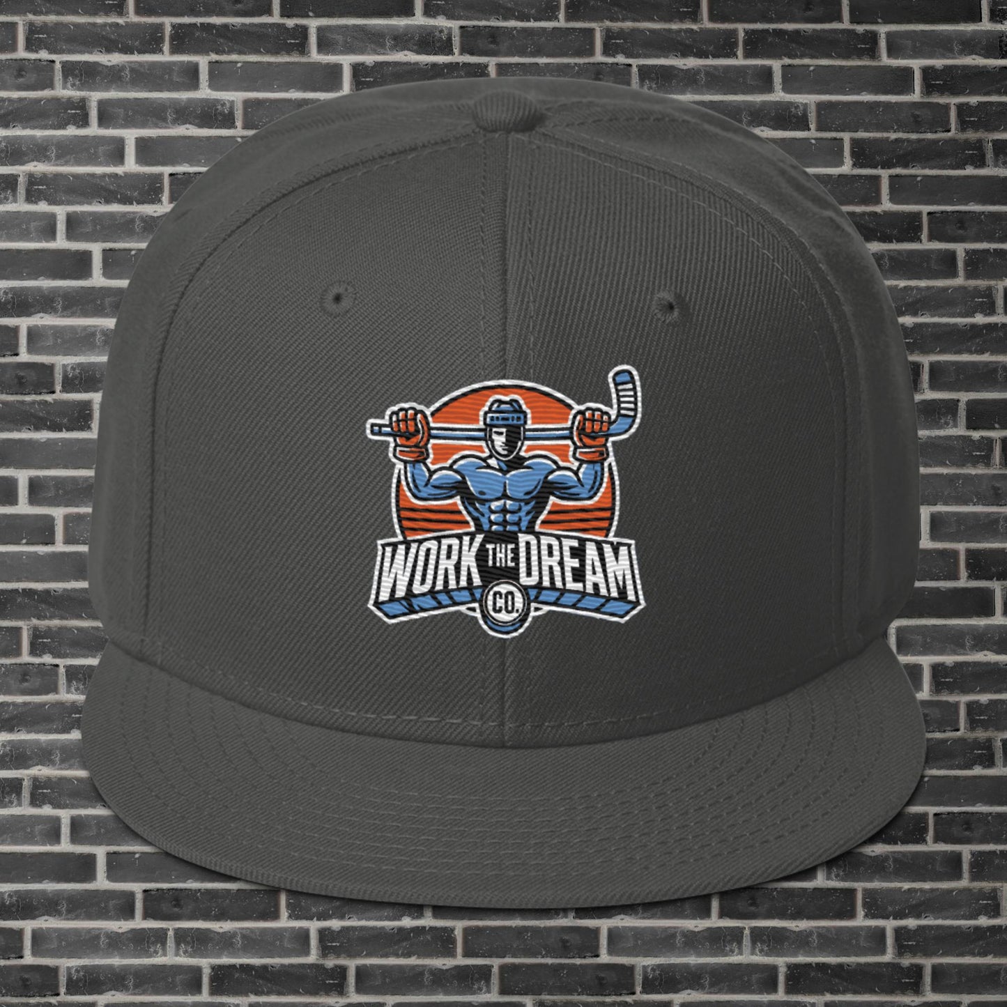 WTD Hockey Throwback Snapback Hat
