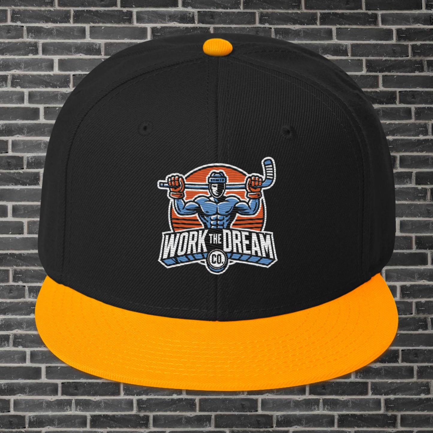 WTD Hockey Throwback Snapback Hat
