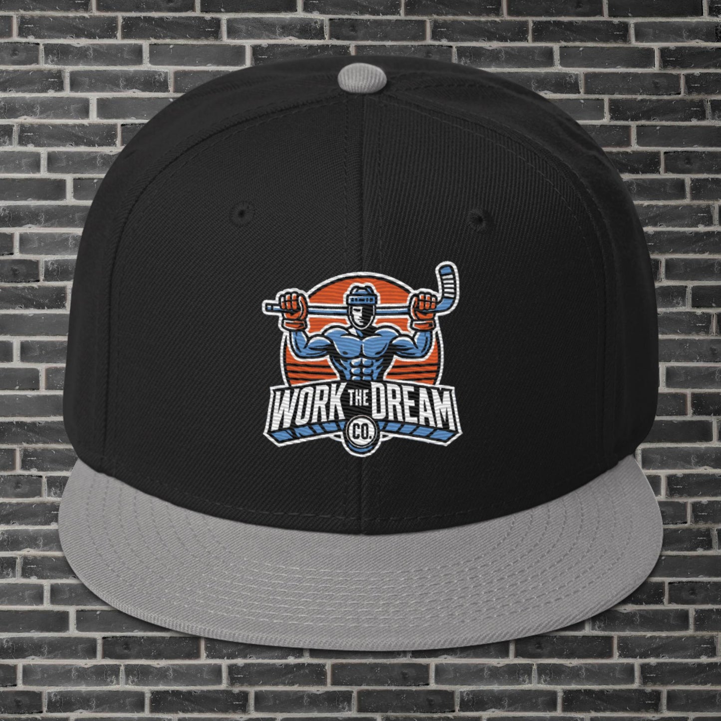 WTD Hockey Throwback Snapback Hat