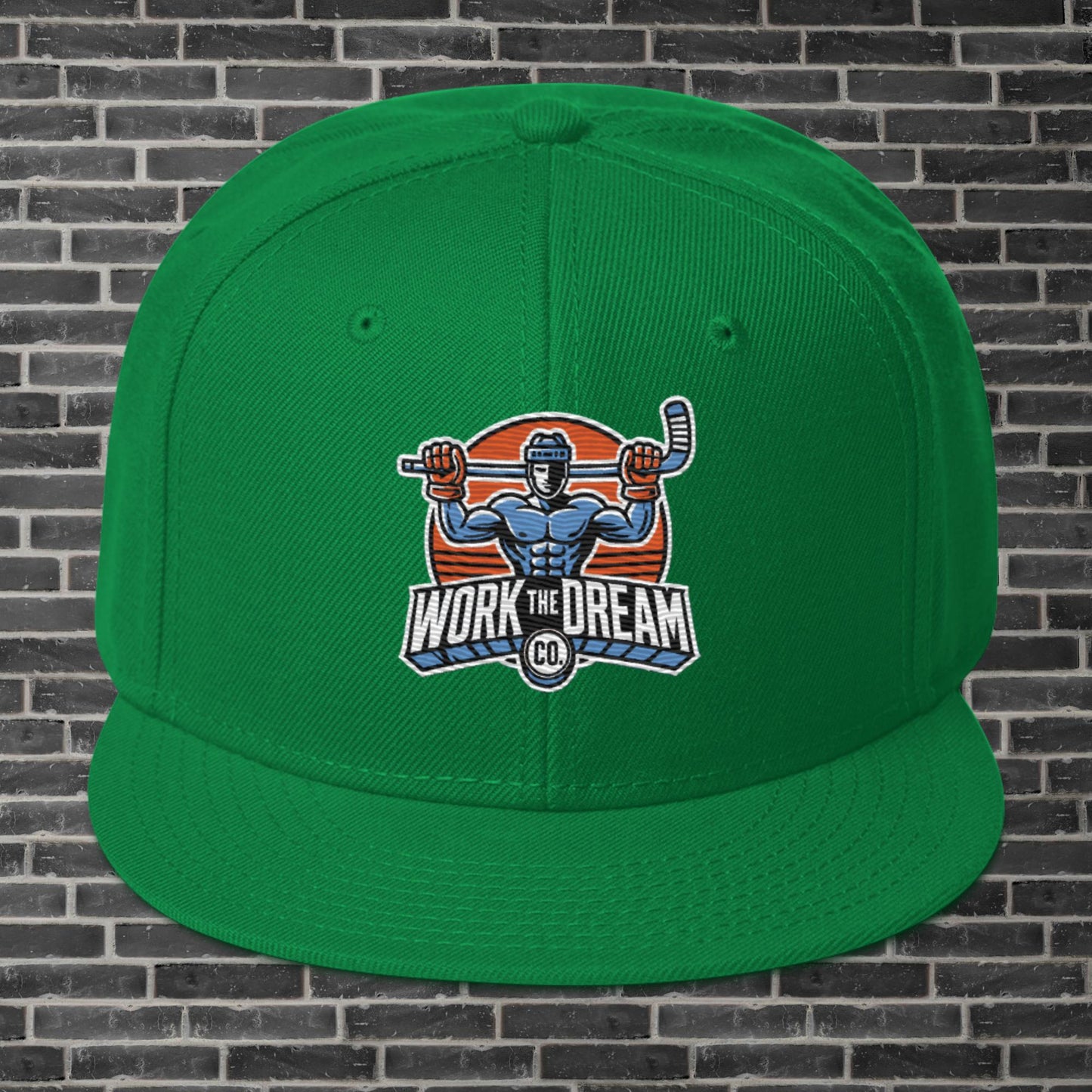 WTD Hockey Throwback Snapback Hat