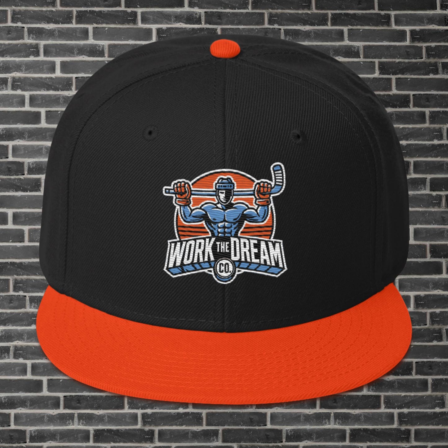 WTD Hockey Throwback Snapback Hat