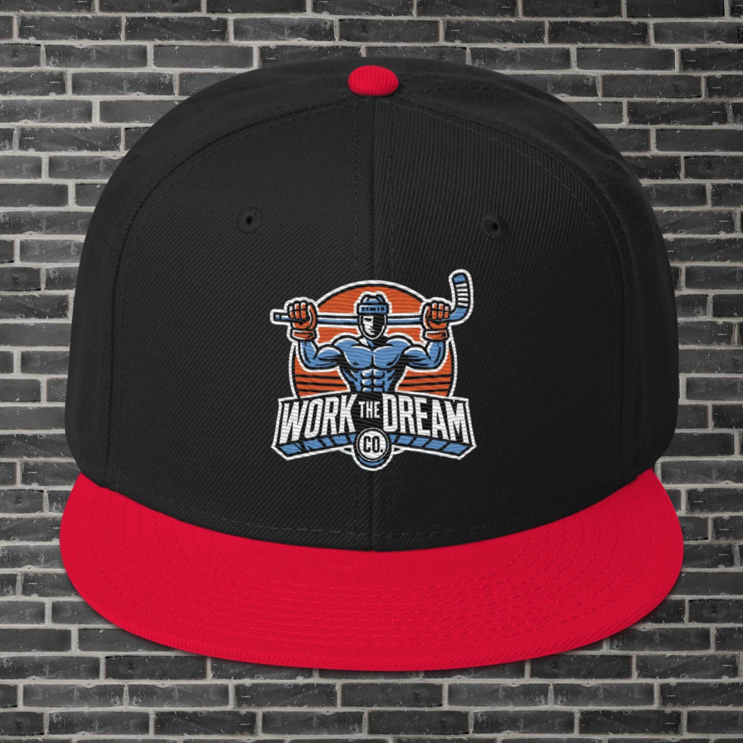 WTD Hockey Throwback Snapback Hat