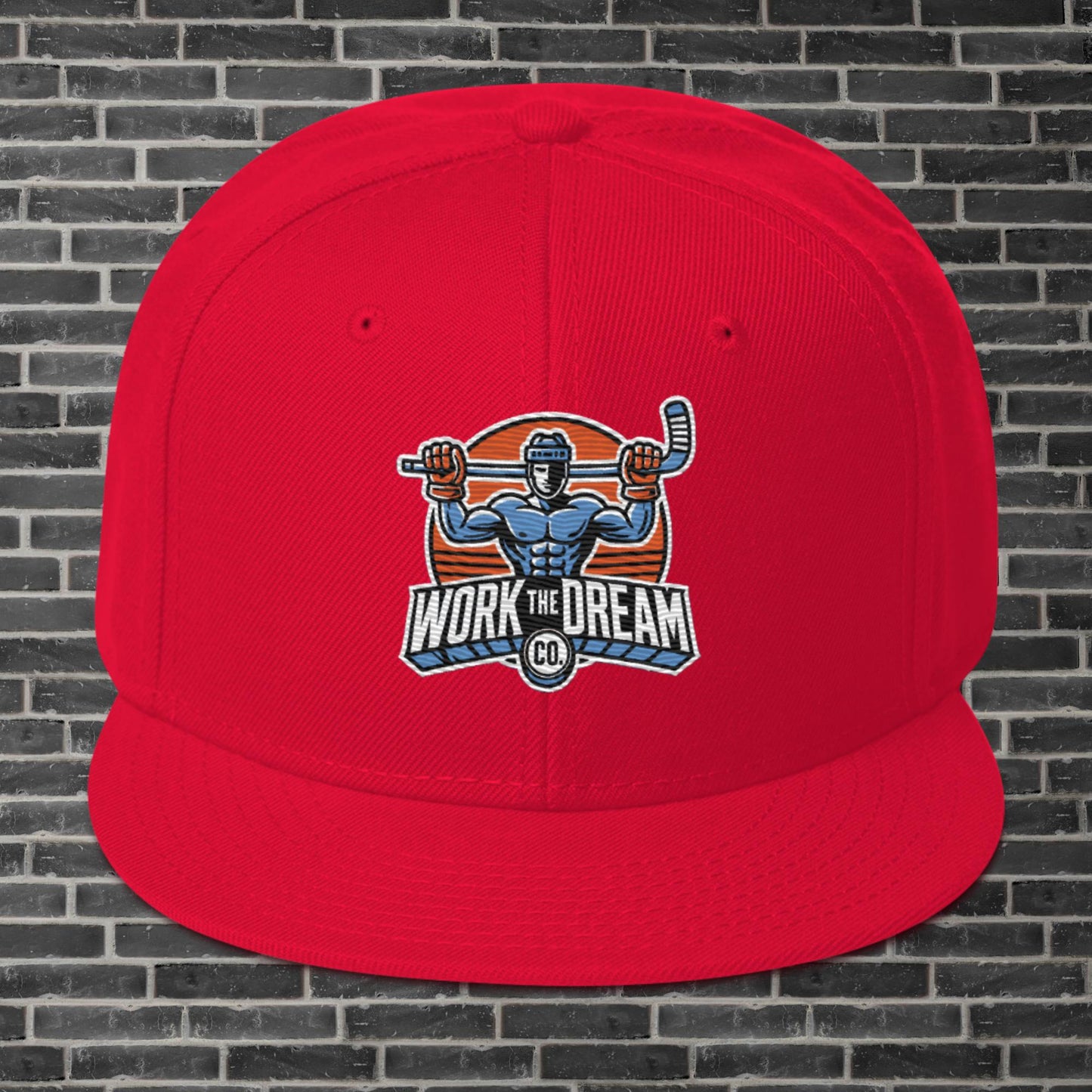 WTD Hockey Throwback Snapback Hat