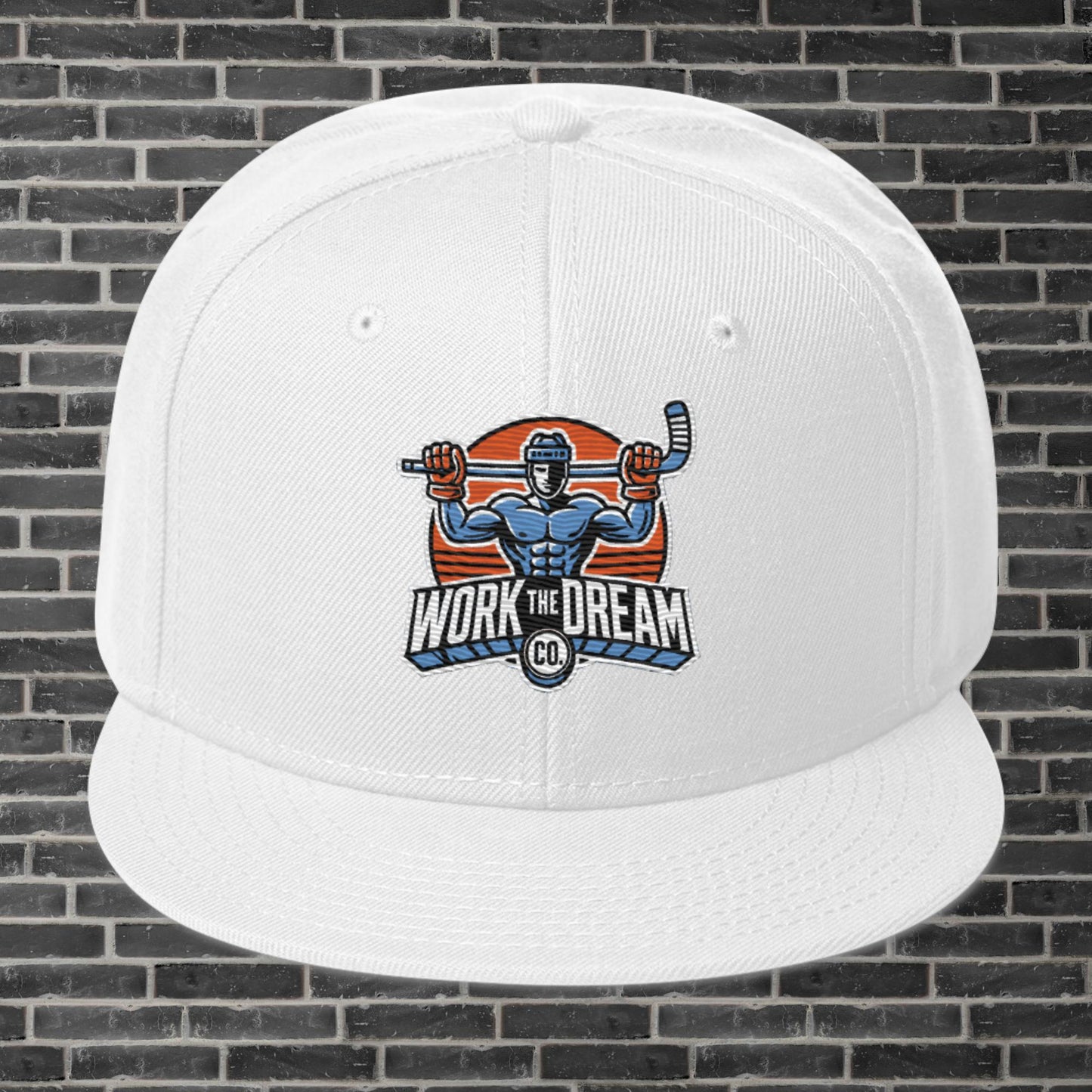 WTD Hockey Throwback Snapback Hat