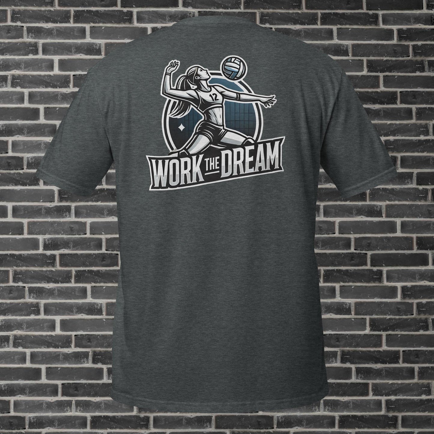 Adult WTD Female Volleyball Legend T-Shirt