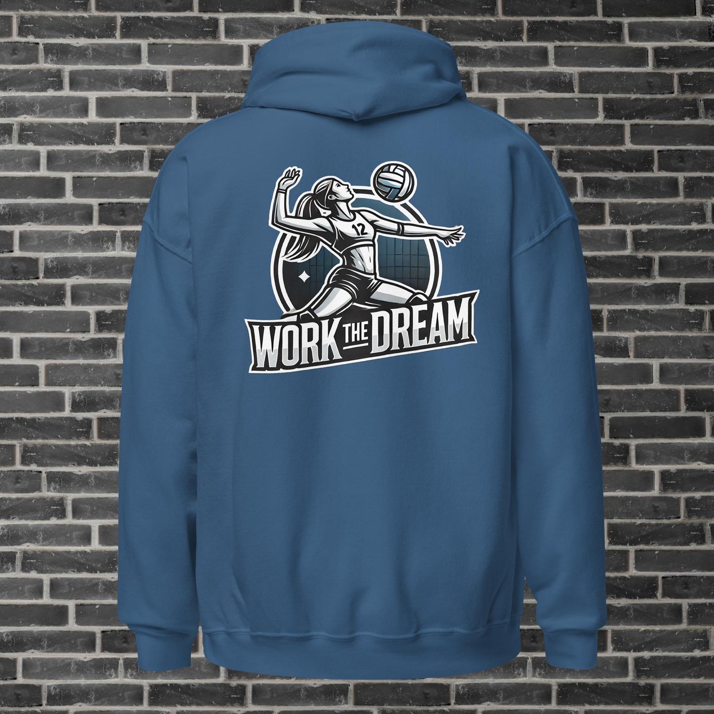 Adult WTD Female Volleyball Legend Hoodie