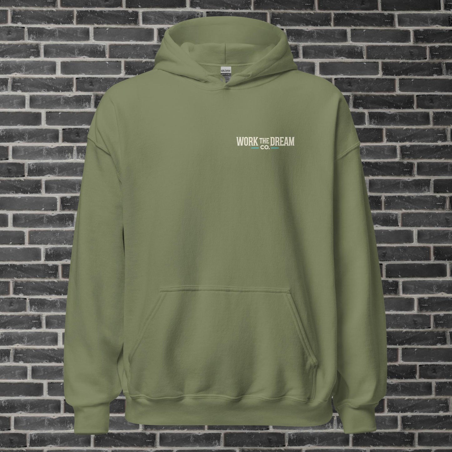 Adult WTD Basketball Throwback Hoodie