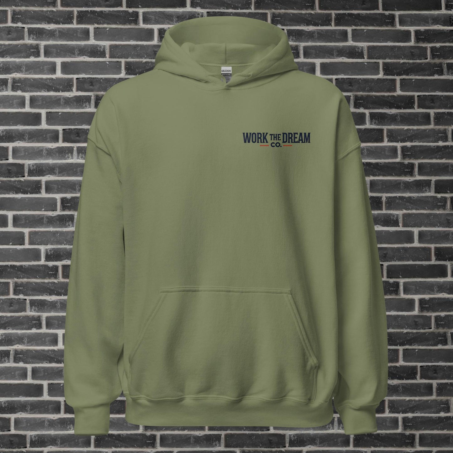 Adult WTD Swimming Throwback Hoodie