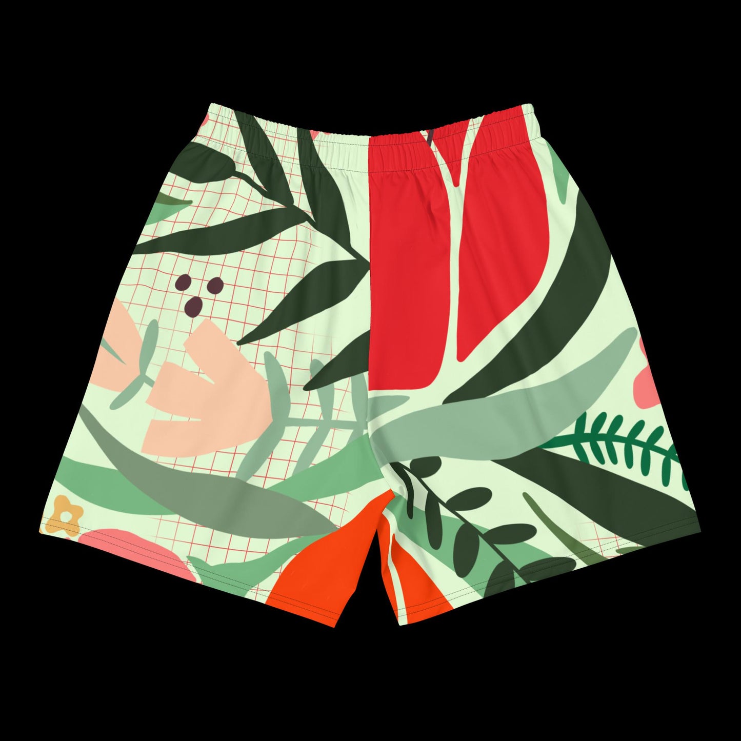 Adult WTD Floral TROPICAL Athletic Shorts