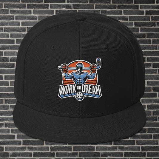 WTD Hockey Throwback Snapback Hat