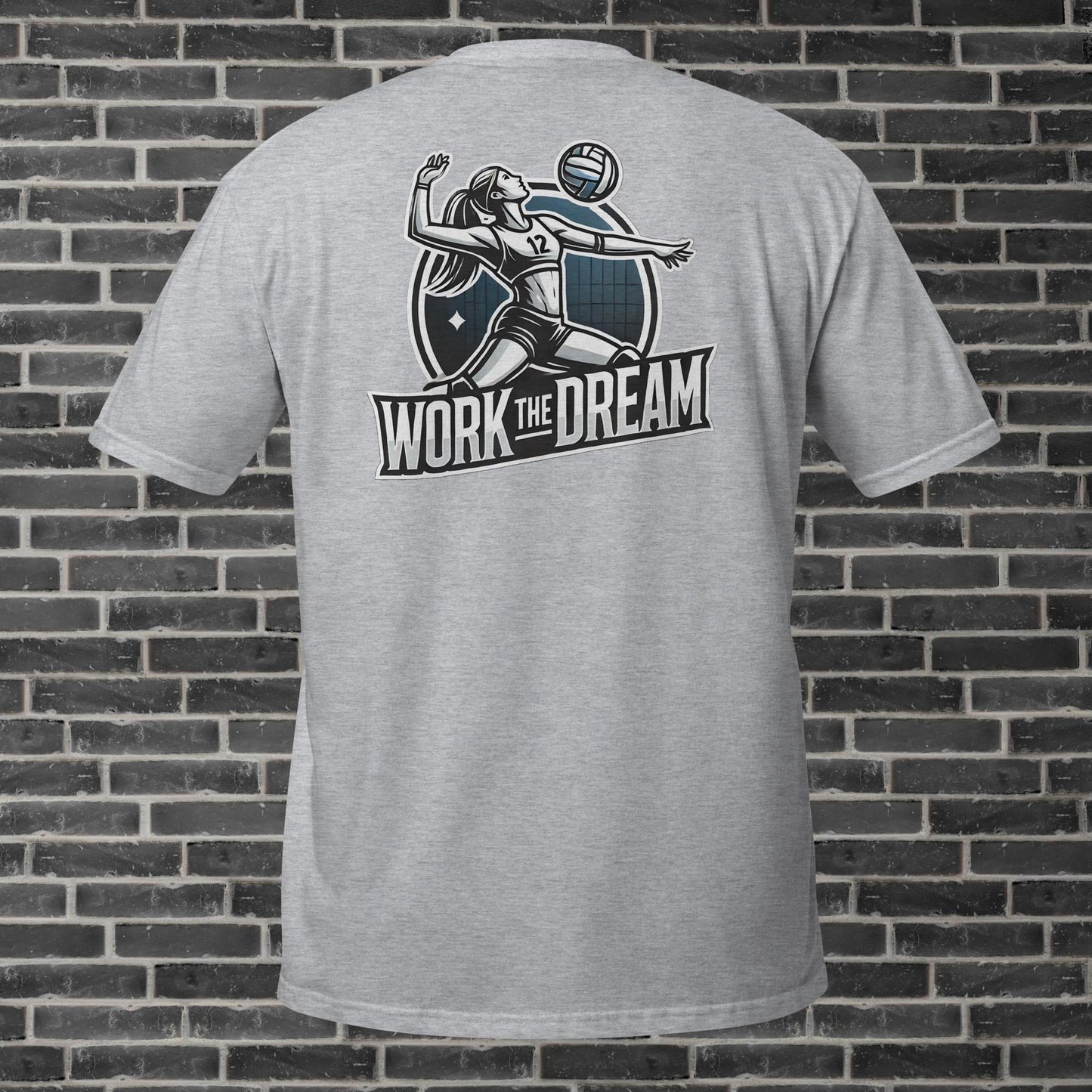 Adult WTD Female Volleyball Legend T-Shirt
