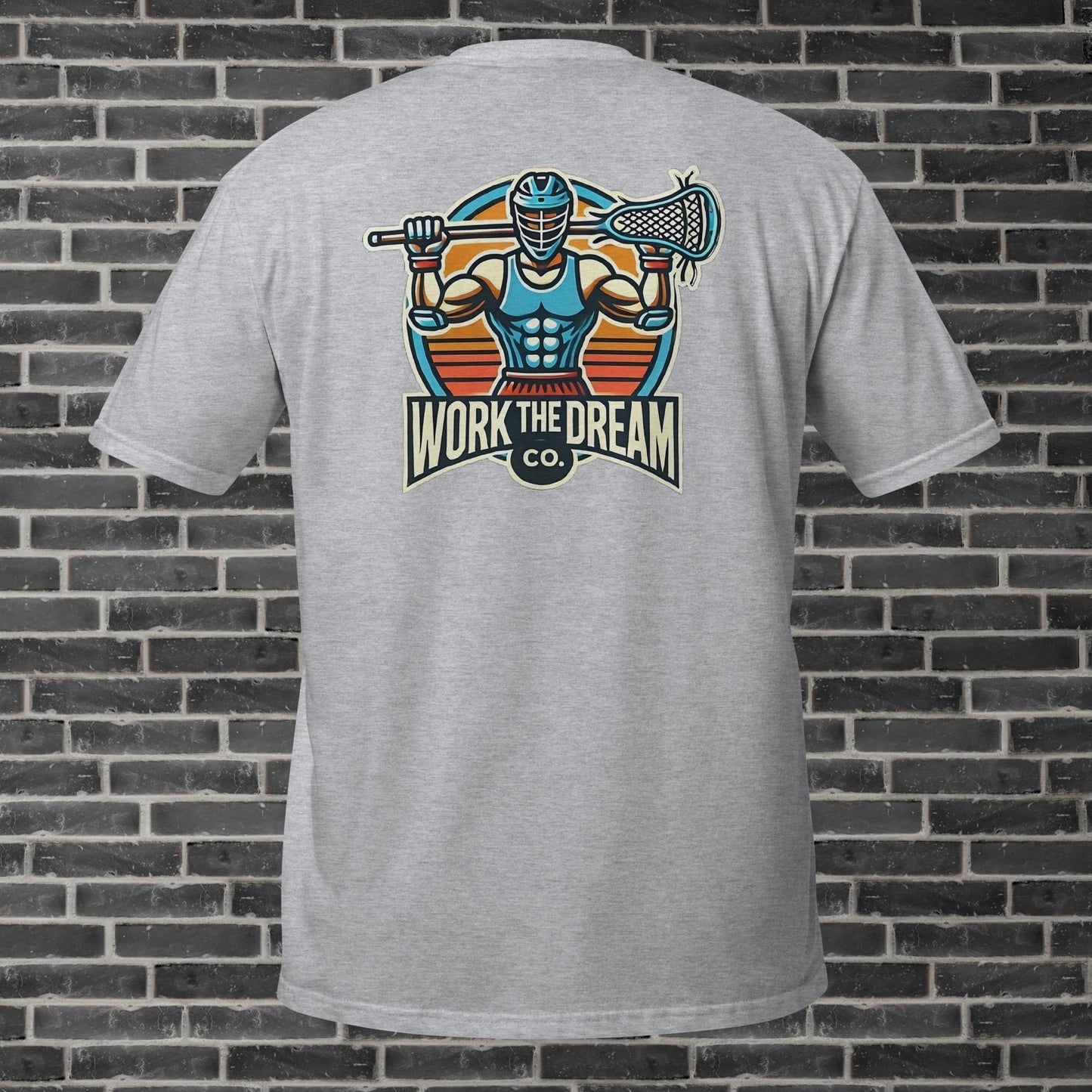 Adult WTD Lacrosse Throwback T-Shirt