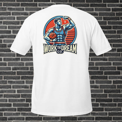 Adult WTD Basketball Throwback T-Shirt