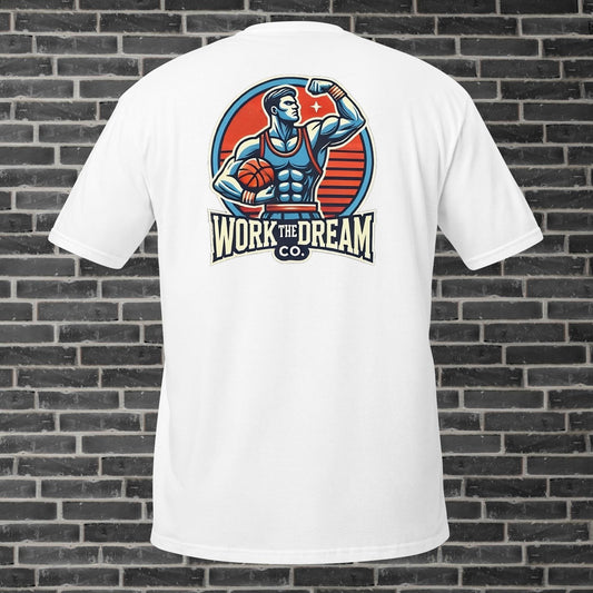 Adult WTD Basketball Throwback T-Shirt