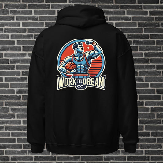 Adult WTD Basketball Throwback Hoodie