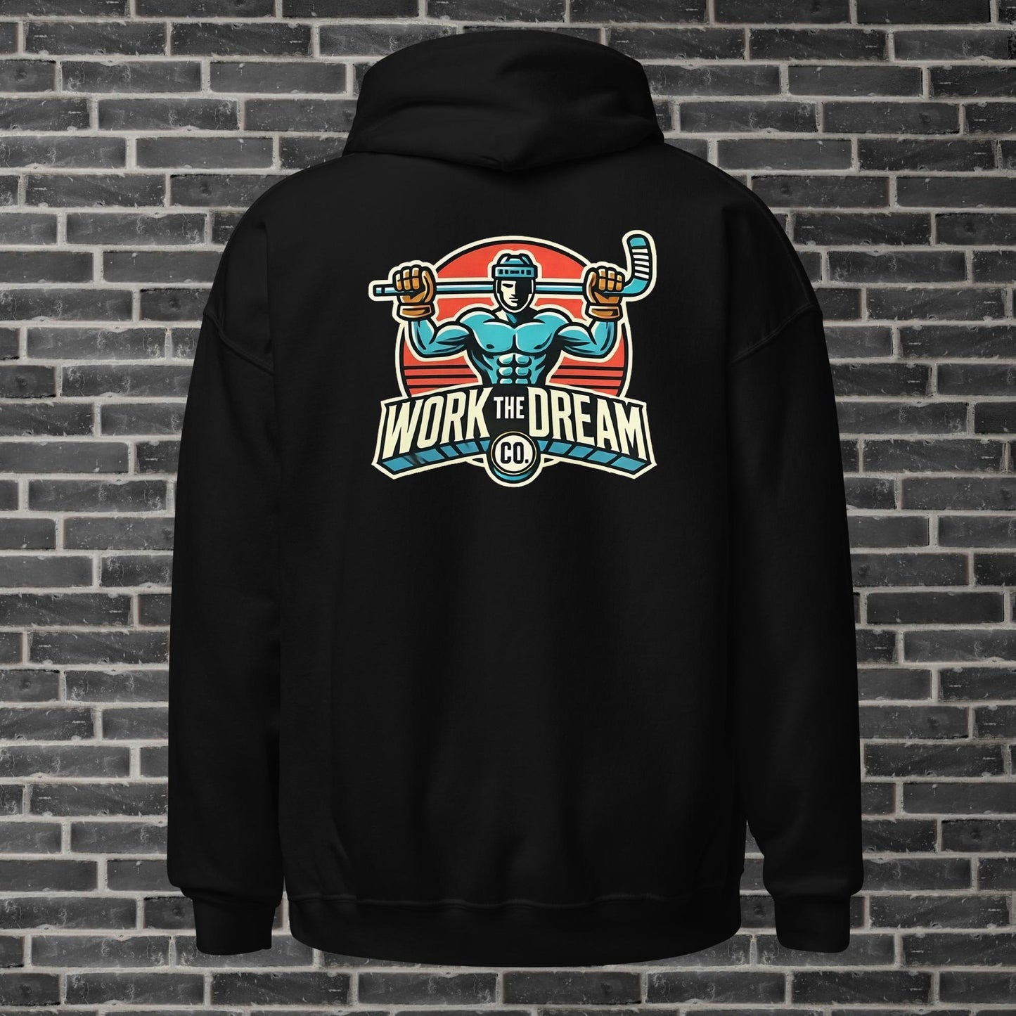 Adult WTD Hockey Throwback Hoodie