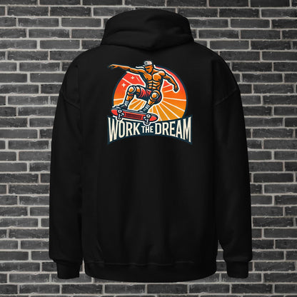 Adult WTD Skateboarding Throwback Hoodie