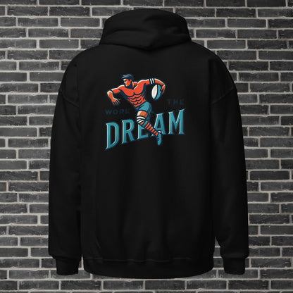 Adult WTD Rugby Throwback Hoodie