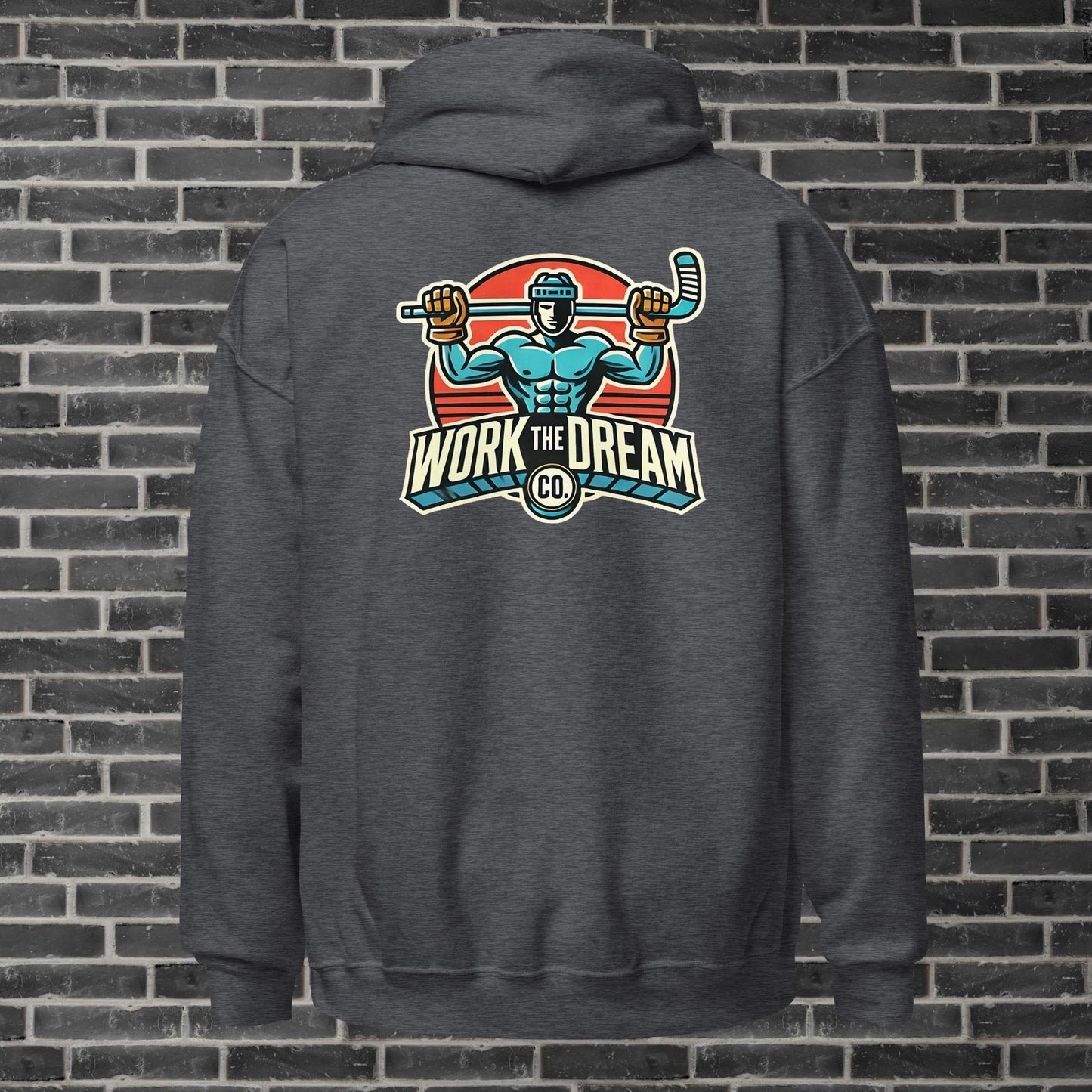 Adult WTD Hockey Throwback Hoodie