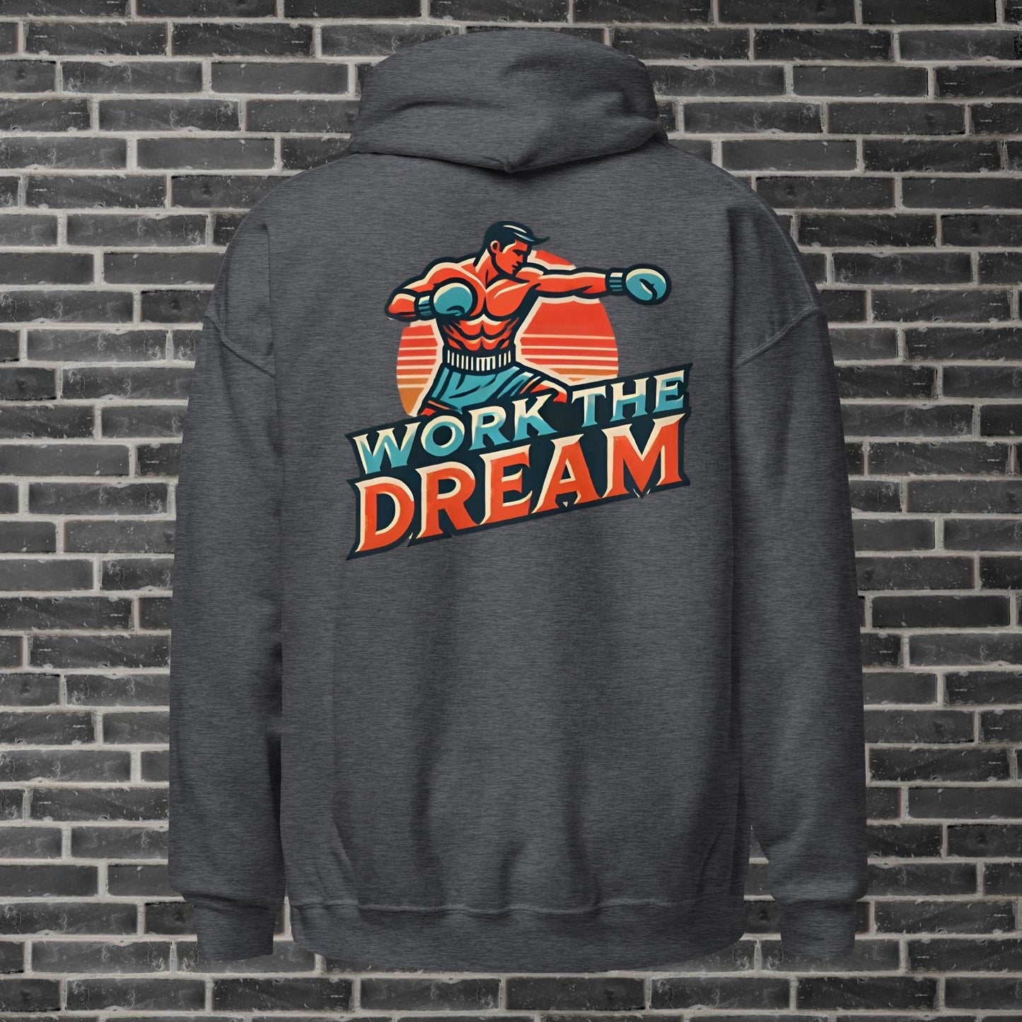 Adult WTD Boxing Throwback Hoodie