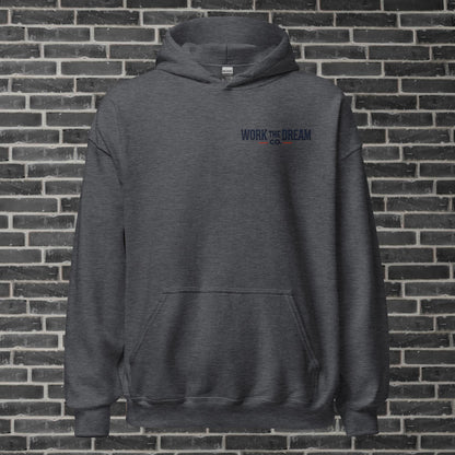 Adult WTD Throwback Football Hoodie