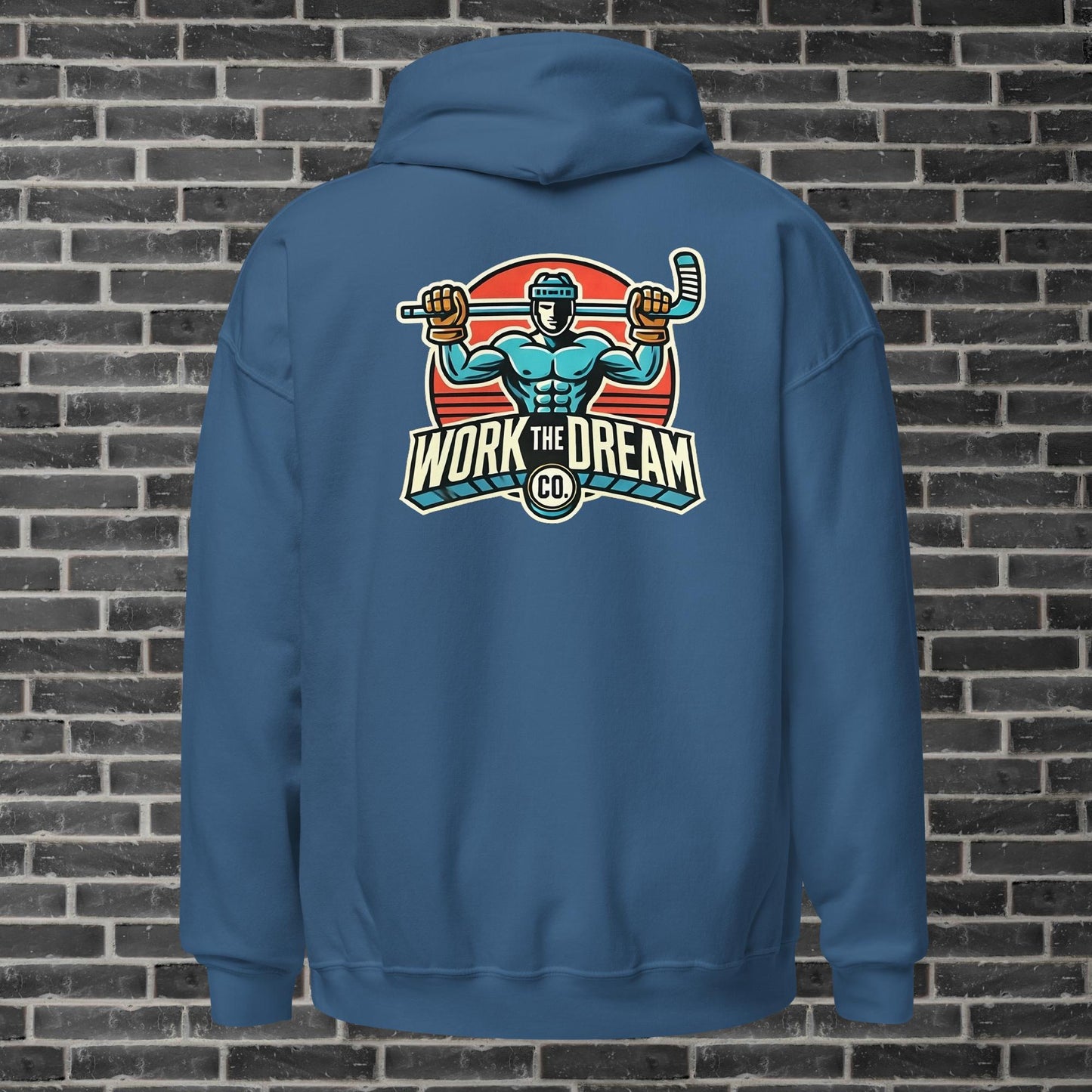 Adult WTD Hockey Throwback Hoodie