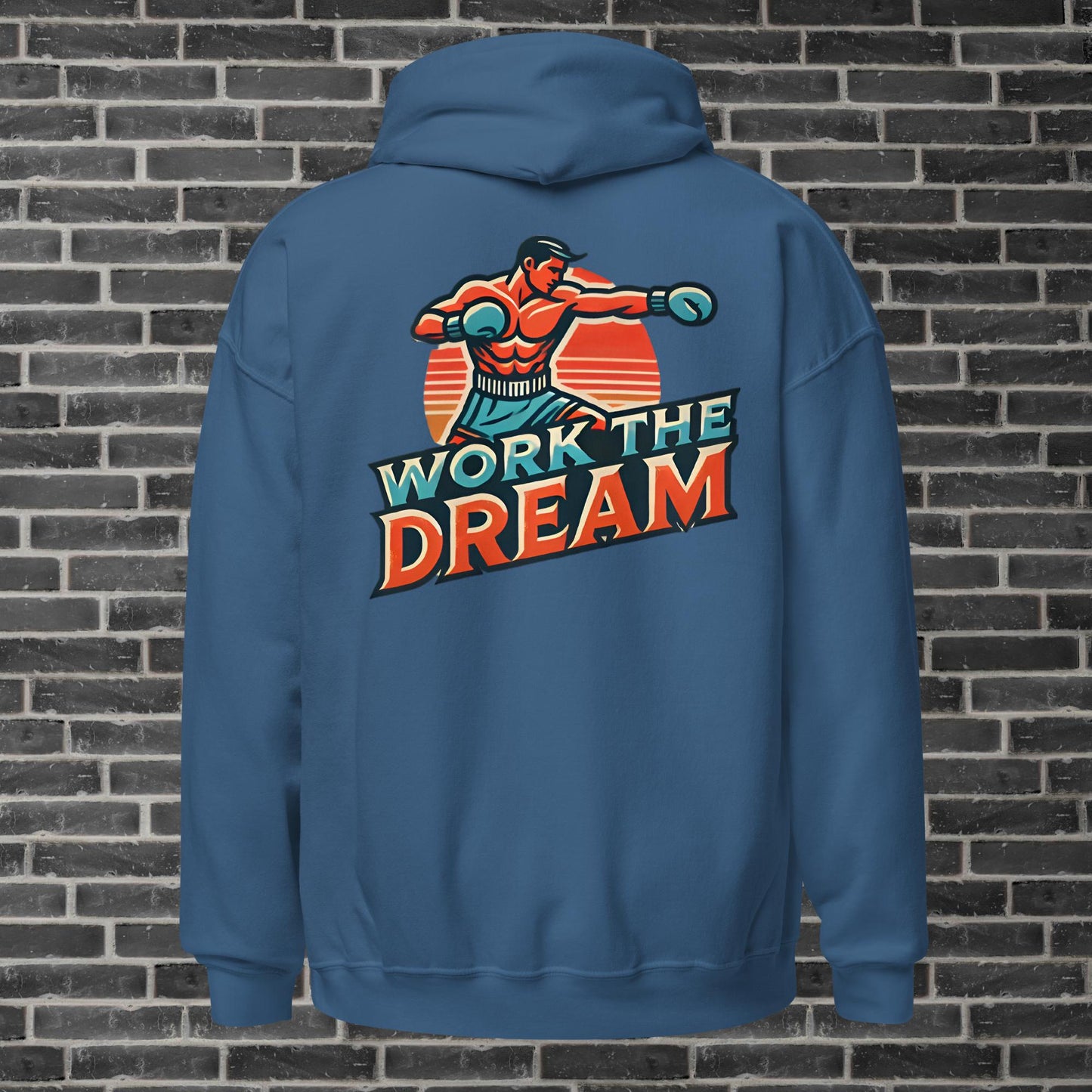 Adult WTD Boxing Throwback Hoodie