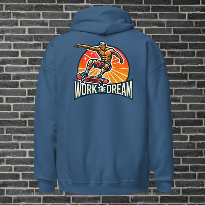 Adult WTD Skateboarding Throwback Hoodie