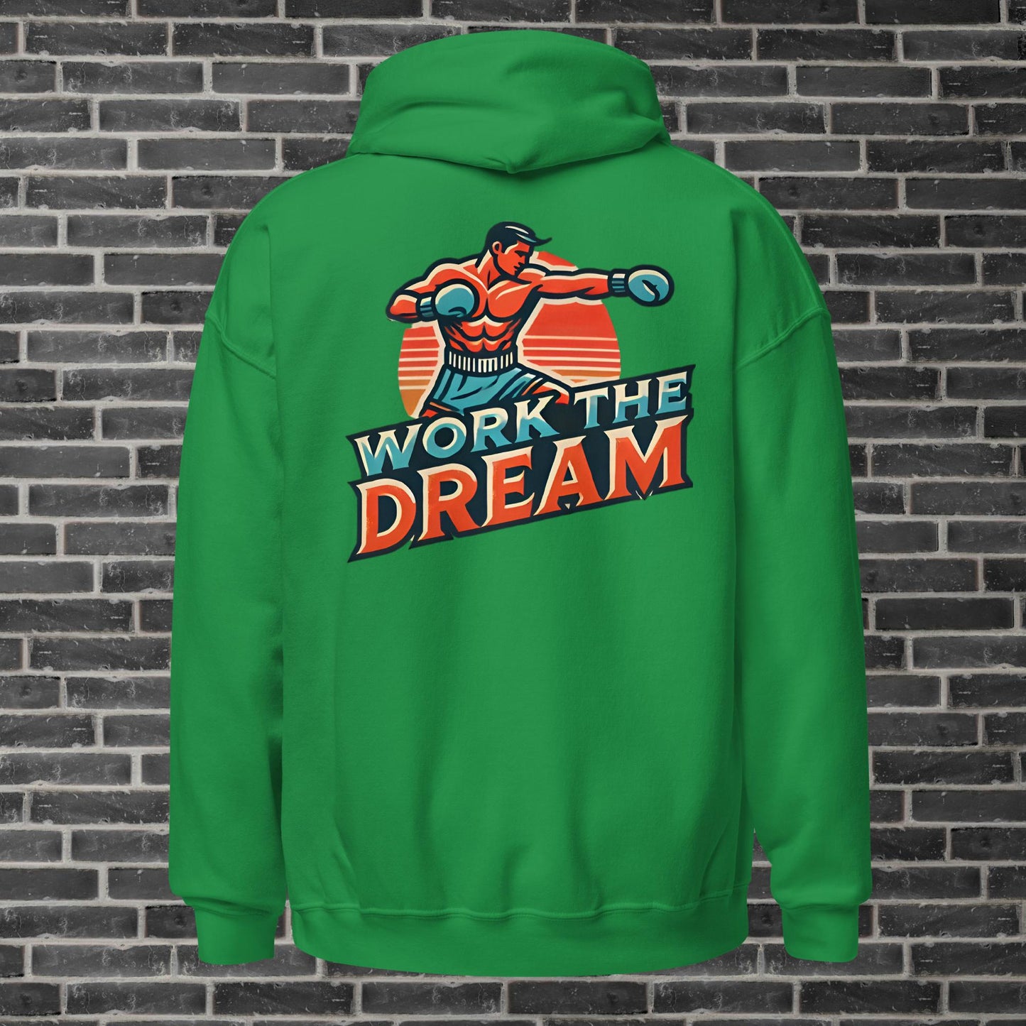 Adult WTD Boxing Throwback Hoodie