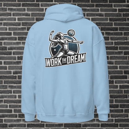 Adult WTD Female Volleyball  Legend Hoodie
