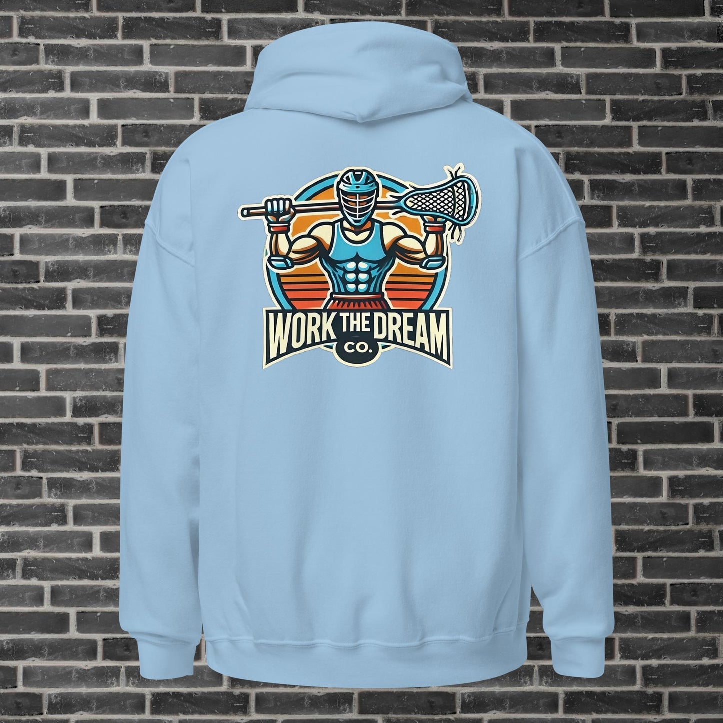 Adult WTD Lacrosse Throwback Hoodie