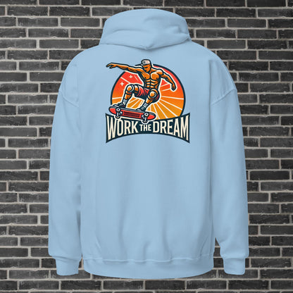 Adult WTD Skateboarding Throwback Hoodie