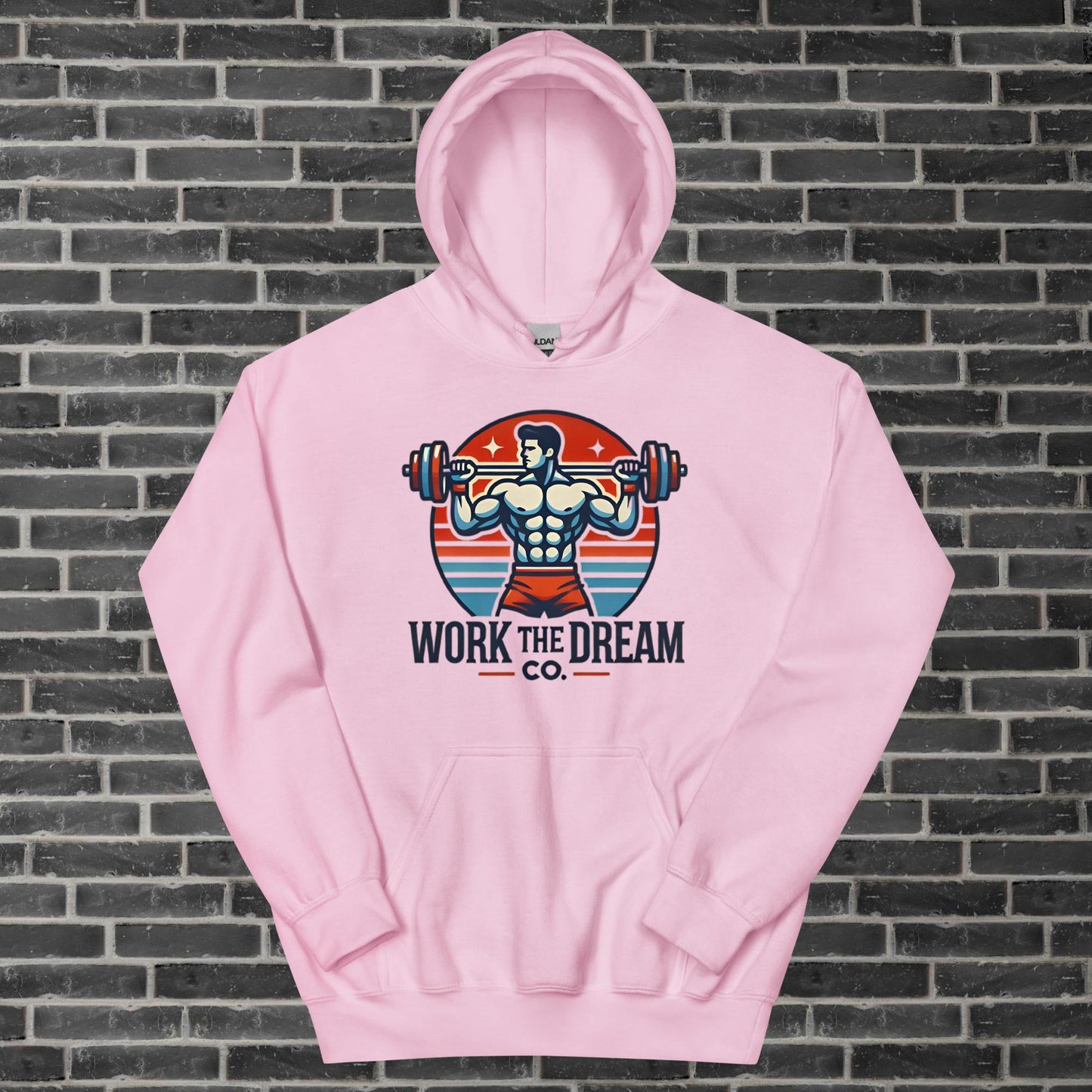 Adult Male Weightlifter Hoodie