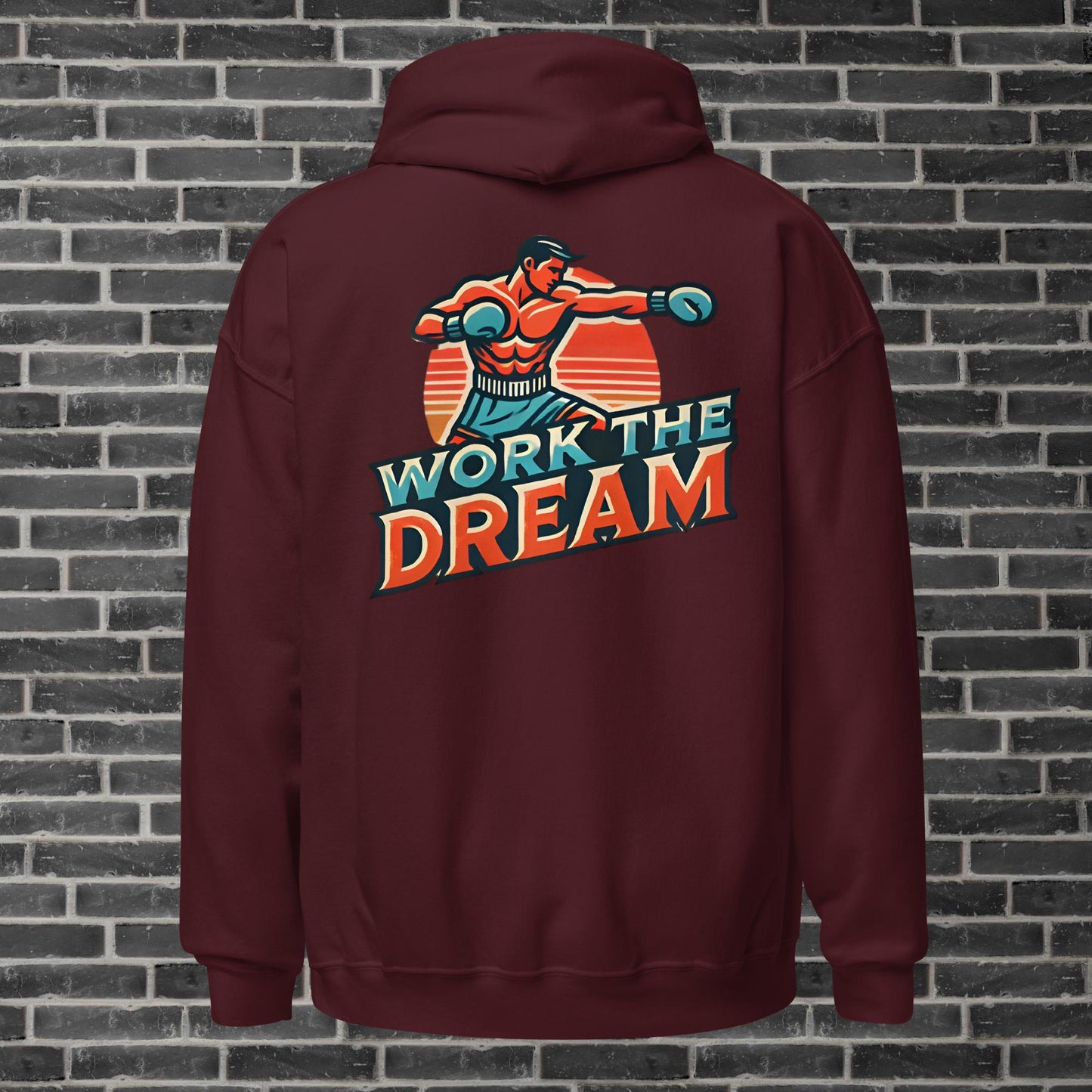 Adult WTD Boxing Throwback Hoodie