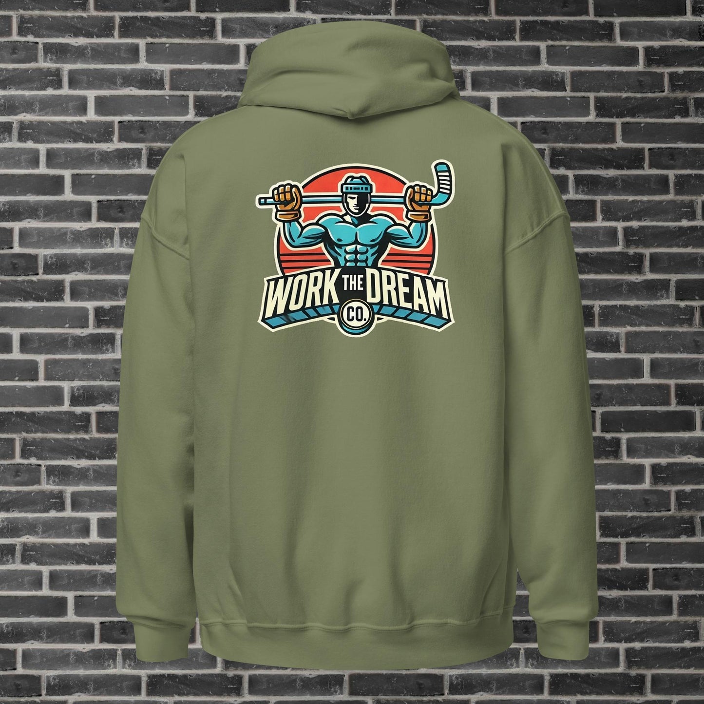 Adult WTD Hockey Throwback Hoodie