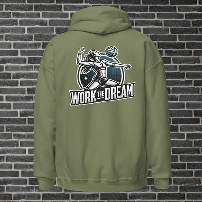 Adult WTD Female Volleyball  Legend Hoodie