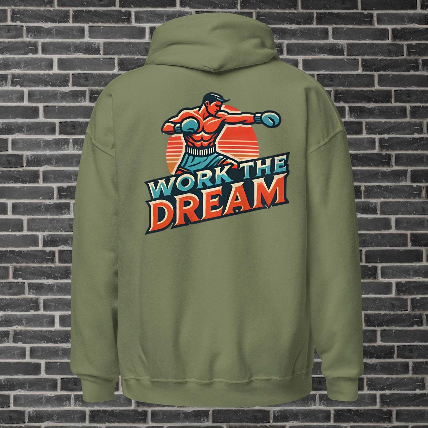 Adult WTD Boxing Throwback Hoodie