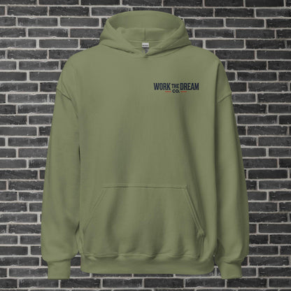 Adult WTD Lacrosse Throwback Hoodie