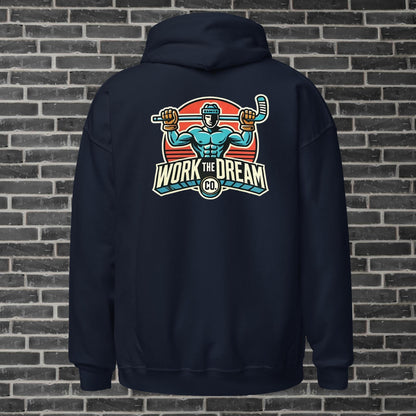 Adult WTD Hockey Throwback Hoodie