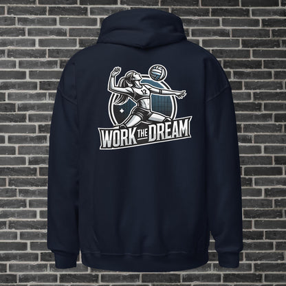 Adult WTD Female Volleyball  Legend Hoodie