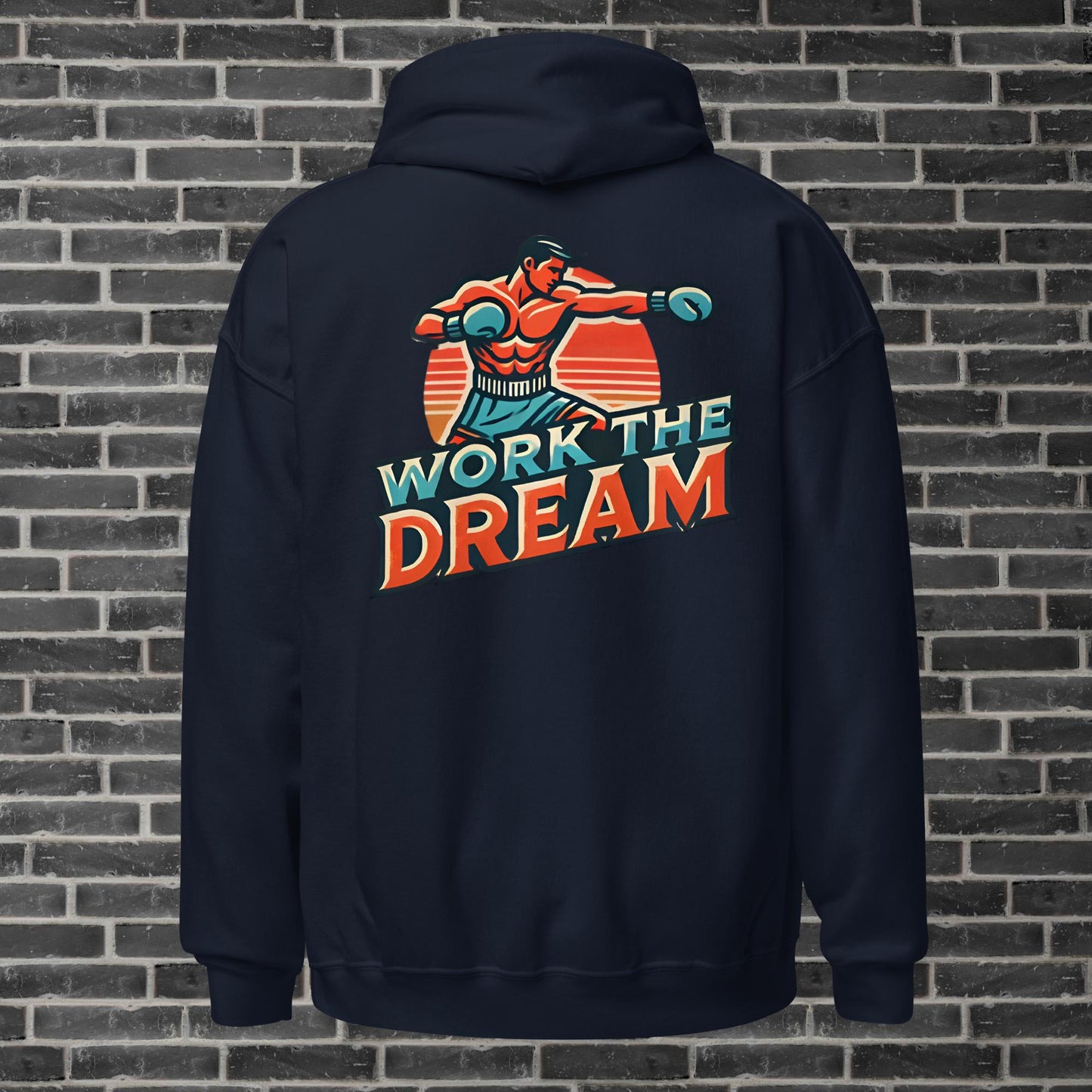 Adult WTD Boxing Throwback Hoodie