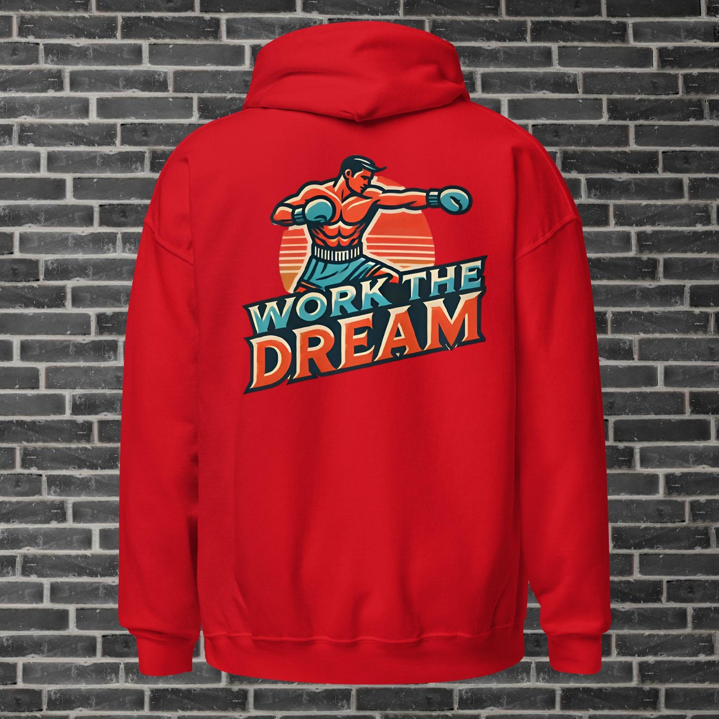 Adult WTD Boxing Throwback Hoodie