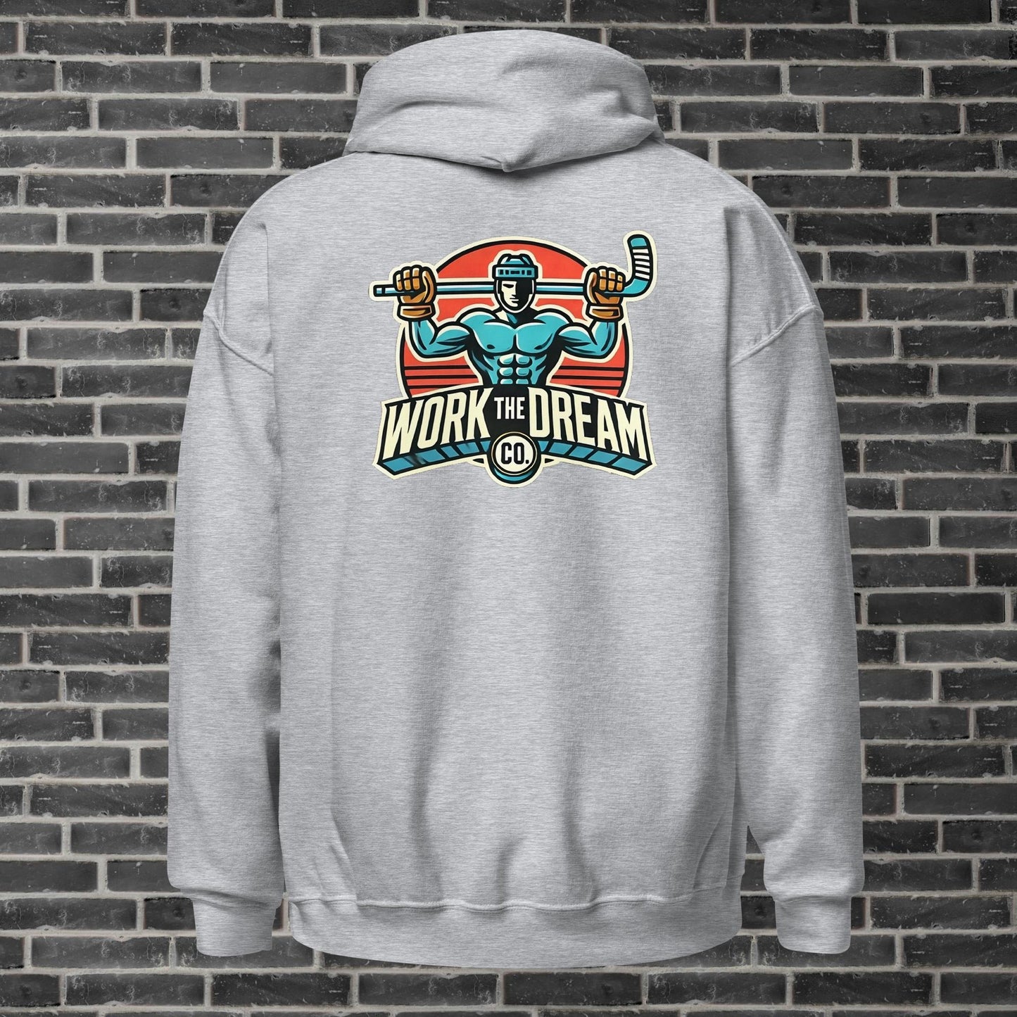 Adult WTD Hockey Throwback Hoodie