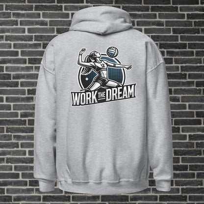 Adult WTD Female Volleyball  Legend Hoodie