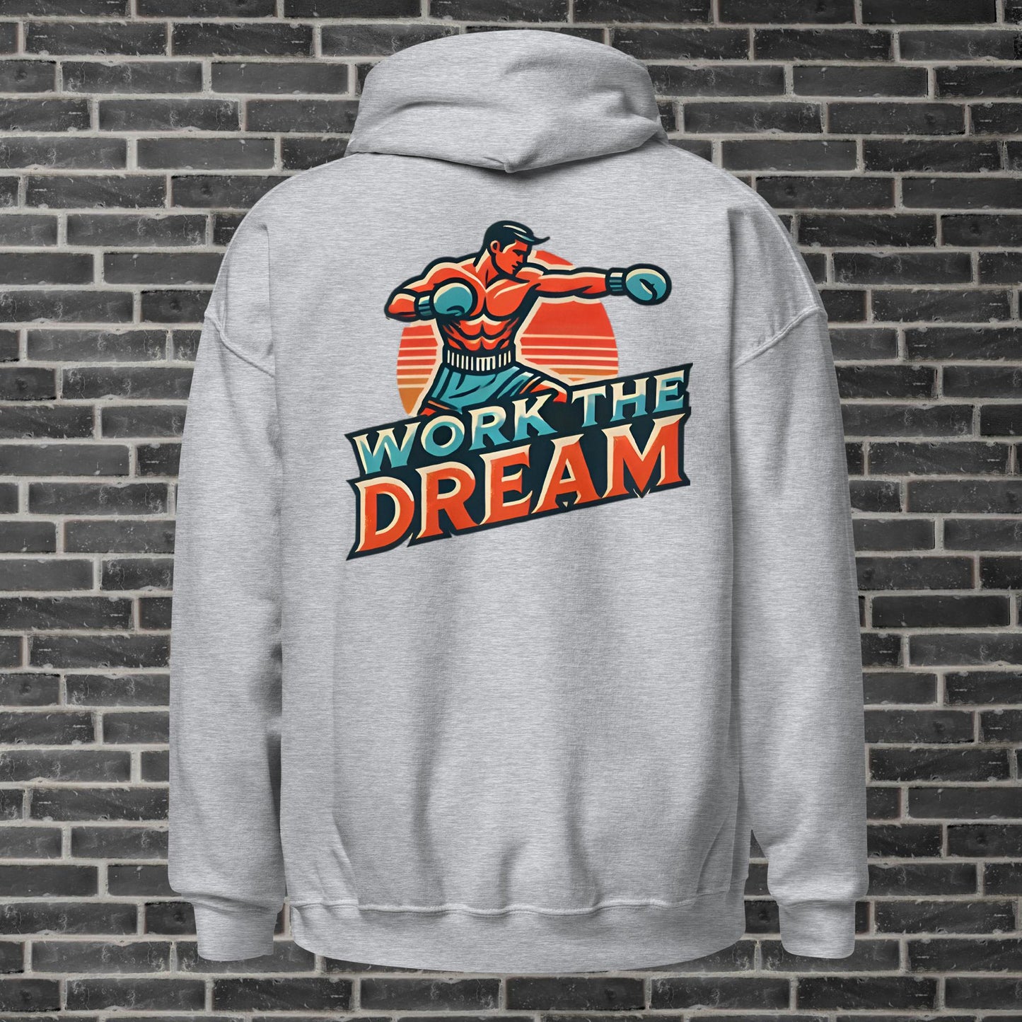 Adult WTD Boxing Throwback Hoodie